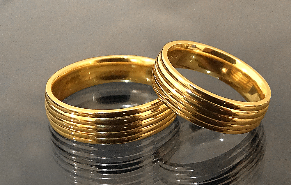 Anillo matrimonio oro amarillo