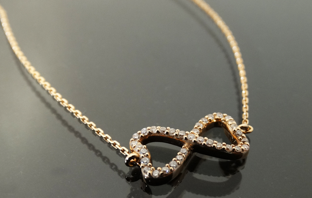 Pulsera oro rosado 